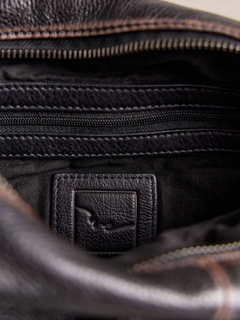 NWT FREE PEOPLE We The Free Baby Emerson Tote Bag in Black - Picture 4 of 10